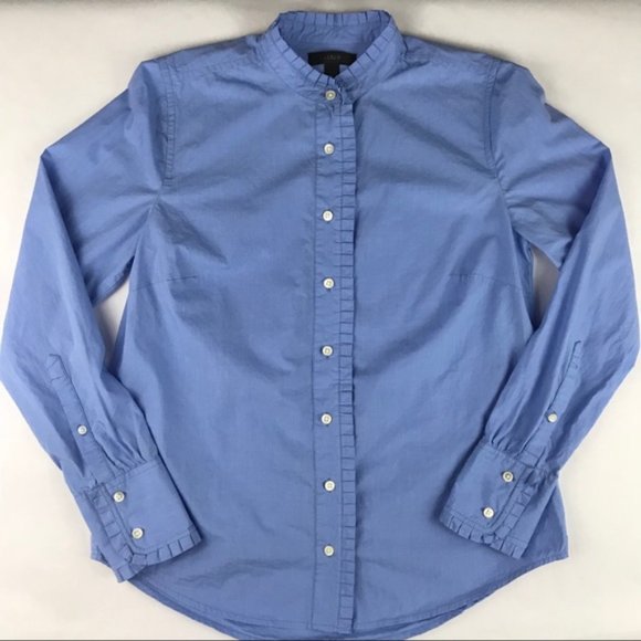 J.Crew Ruffled Button-up Shirt - Picture 3 of 5